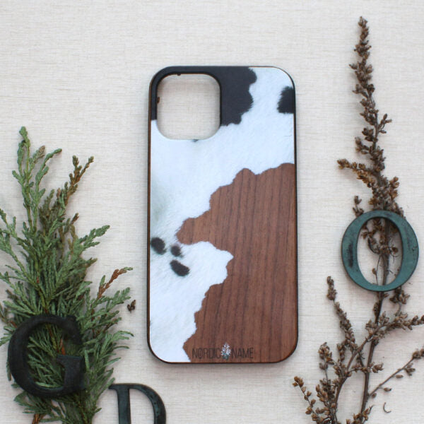 iPhone 12/12 Pro Cover Broget Koskind Trælook
