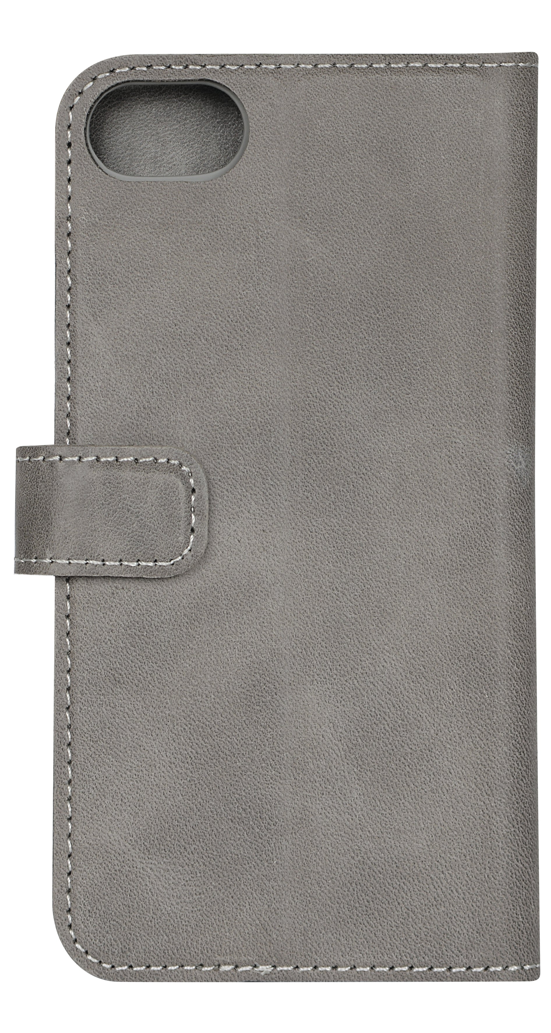 iPhone 6/7/8/SE Cover med kortholder Leath Wall 3 Gr – Grøn/Grå – Essentials - billede 2