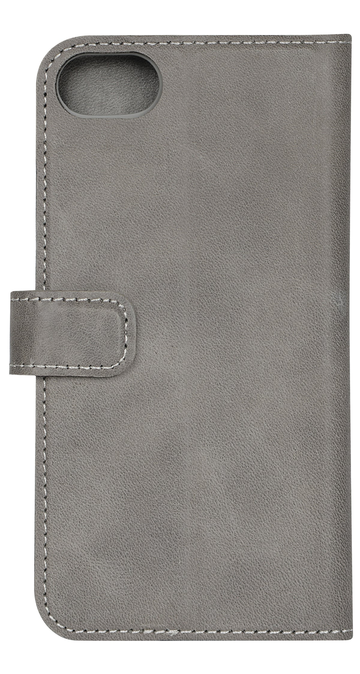 iPhone 6/7/8/SE Cover med kortholder Leath Wall 3 Gr – Grøn/Grå – Essentials - billede 2