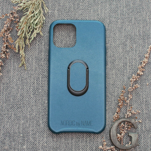 iPhone 12 Mini Cover Fingreholder/til – Grøn