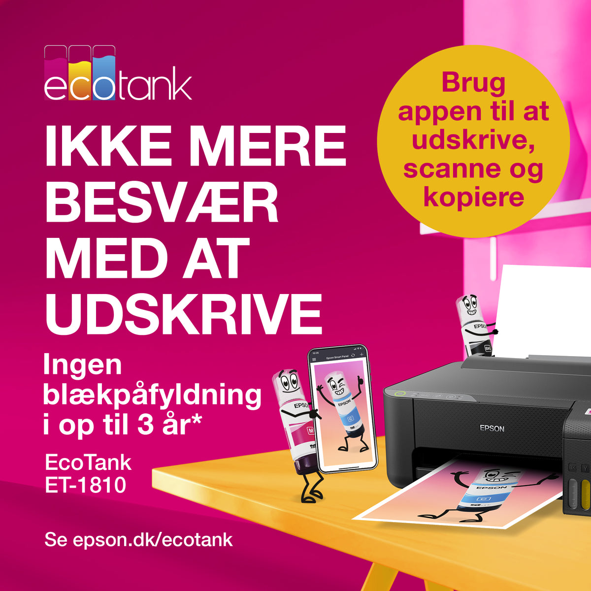 Epson EcoTank ET-1810 - billede 4