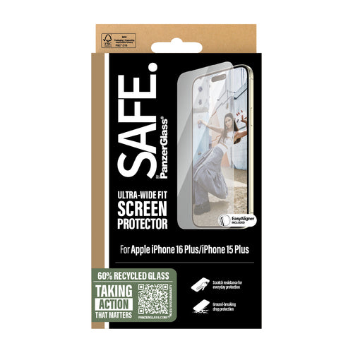 SAFE. iPhone 15/16 Plus Ultra-Wide Fit