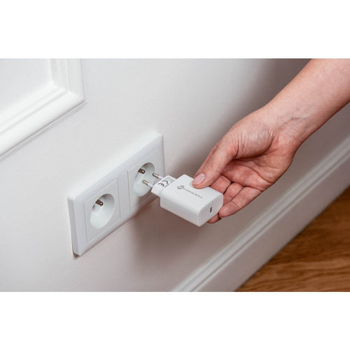 Væglader 25W USBC m/Kabel