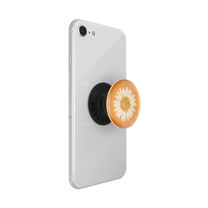 POPSOCKETS Pressed Flower White Daisy Aftageligt Greb m. Standerfunktion Premium - billede 8