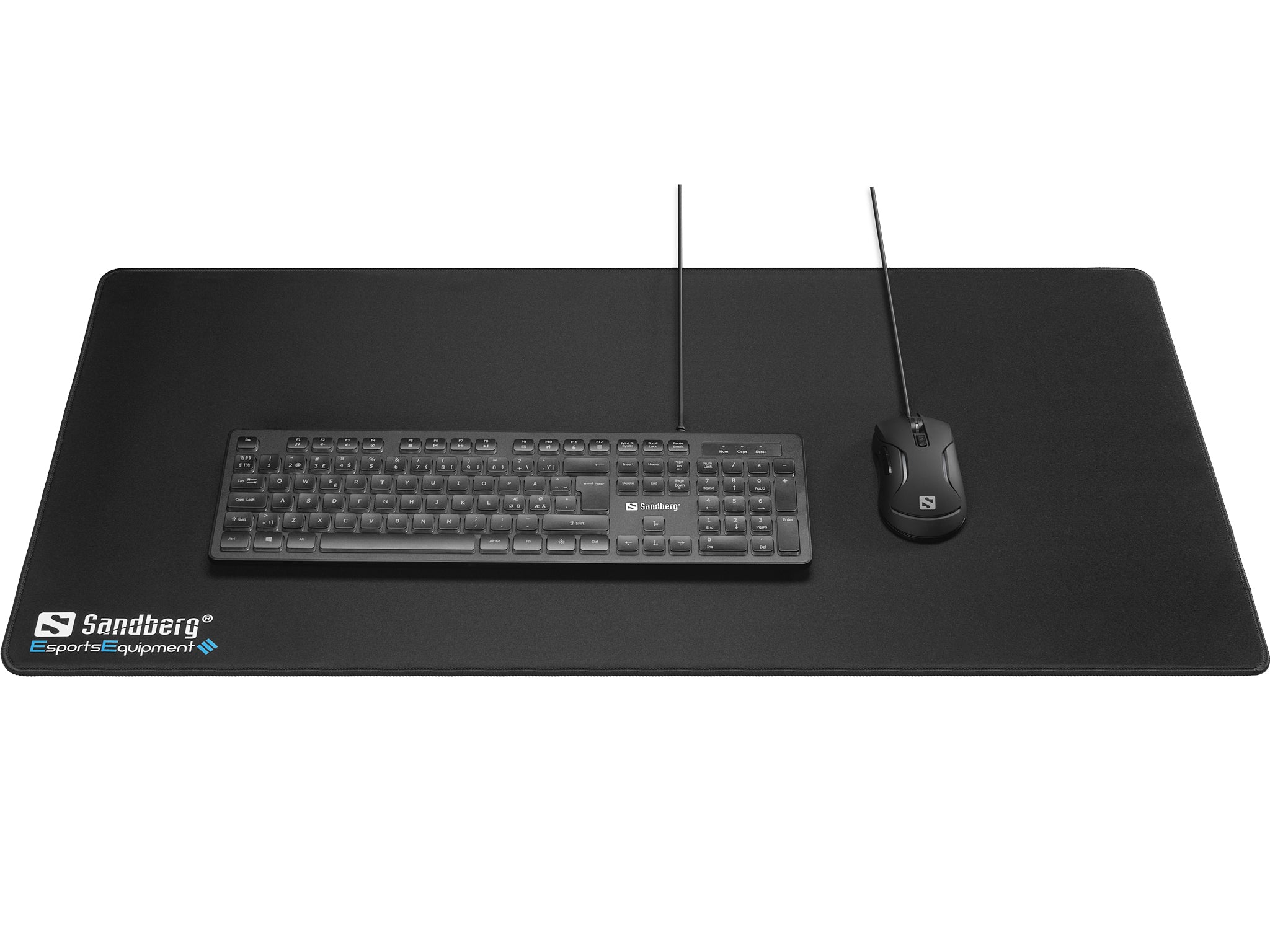 Sandberg Gamer Desk Pad XXXL, Black (90x45cm)
