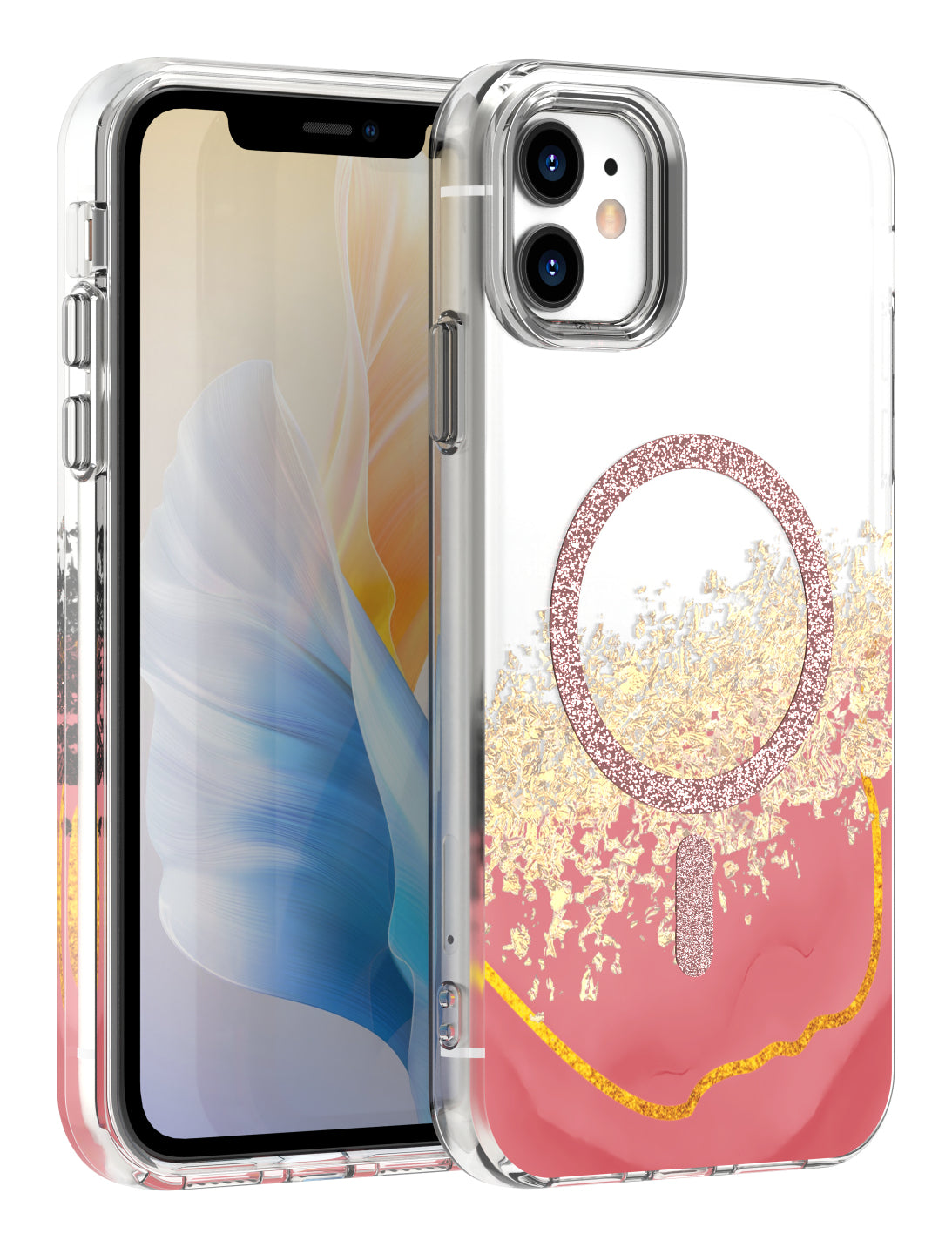 iPhone 11 MagSafe Cover Epoxy Mag – Pink