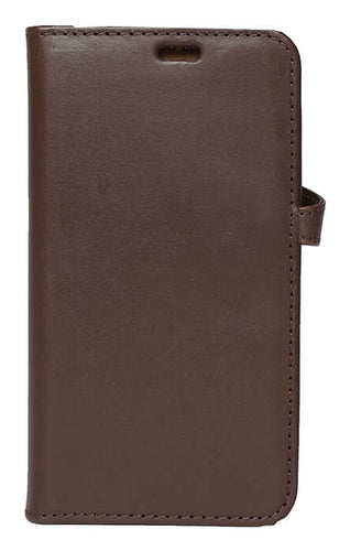 iPhone 12 Mini Læder Wallet Flip Cover – Brun – Buffalo
