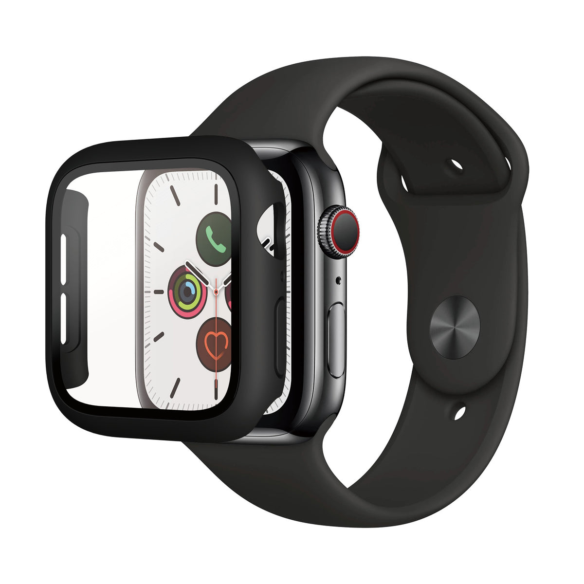 PanzerGlass Full Body Apple Watch 4/5/6/SE (40 mm) Black (AB - EOL - billede 5