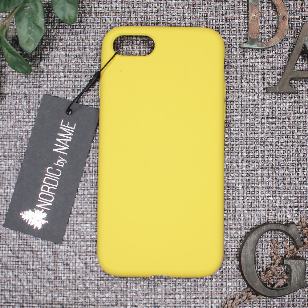 iPhone 7/8/SE Silicone Cover – Gul