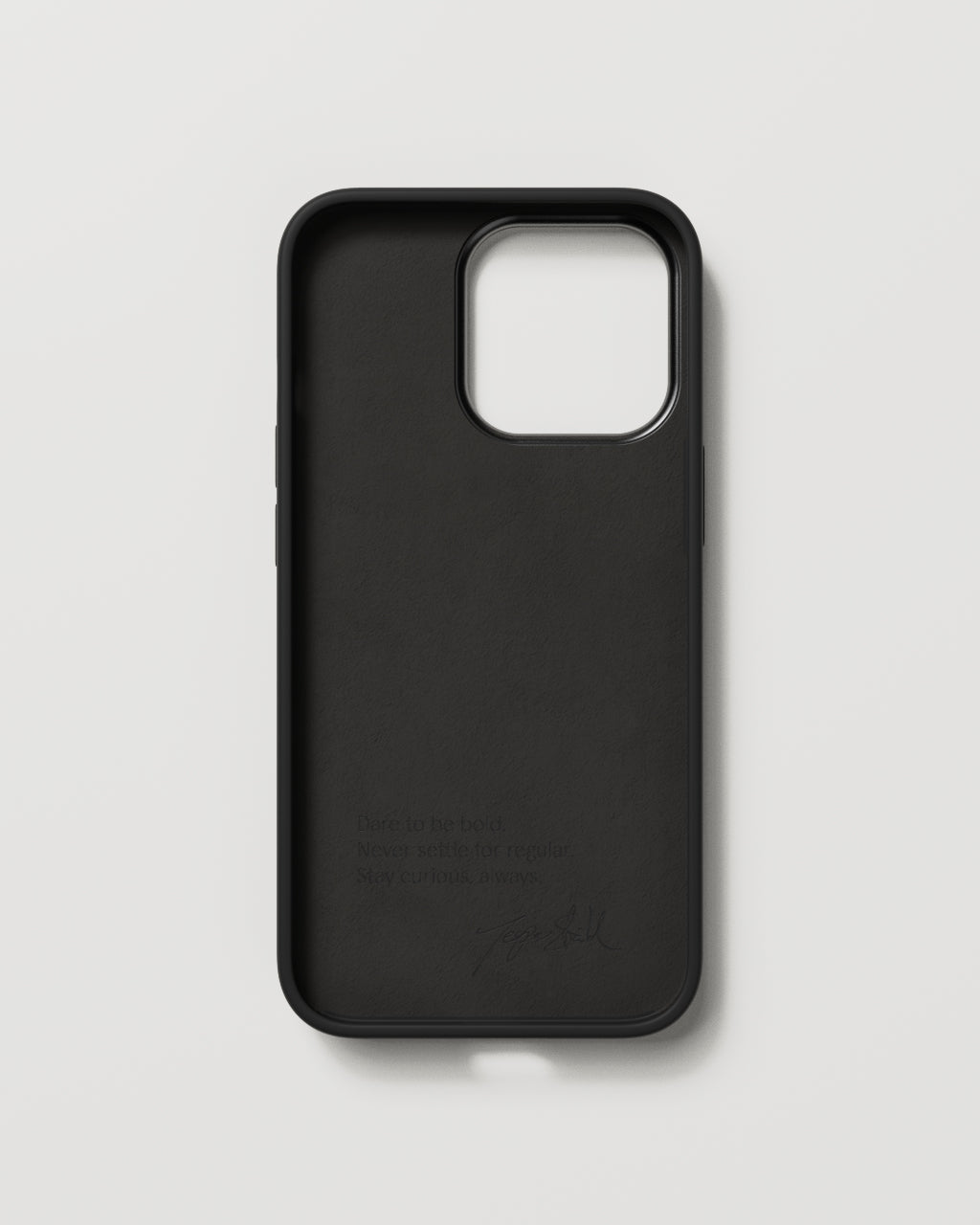 iPhone 13 Pro MagSafe Cover Charcole – Sort – Nudient - billede 4