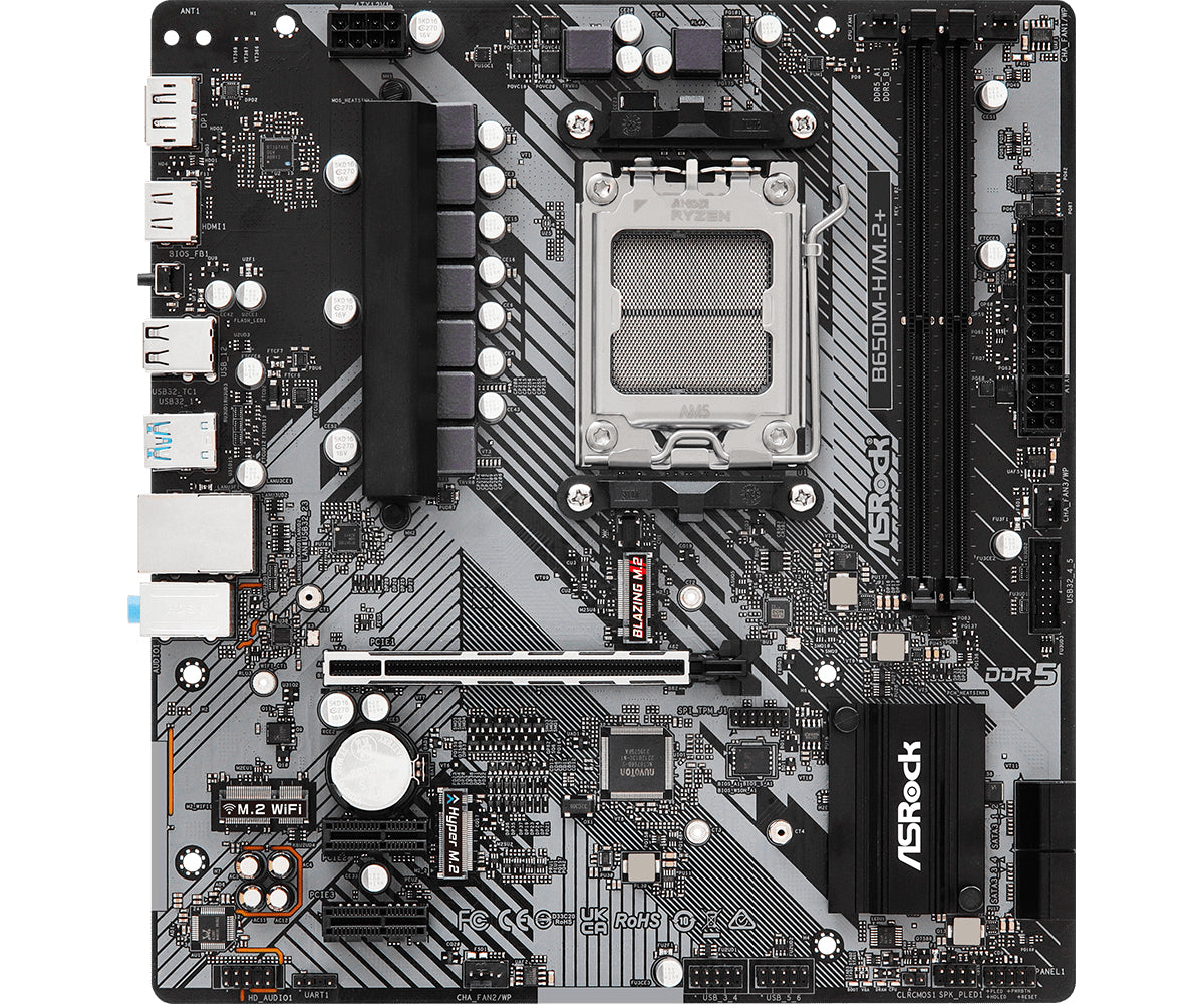 Asrock B650M-H/M.2+ AM5 - billede 2