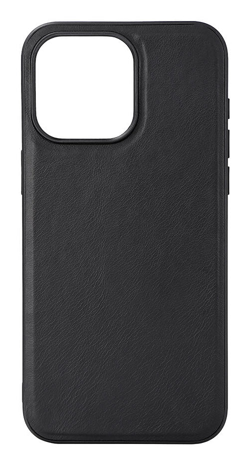 iPhone 15 Pro Max Læder Cover Magserie – Sort – Buffalo