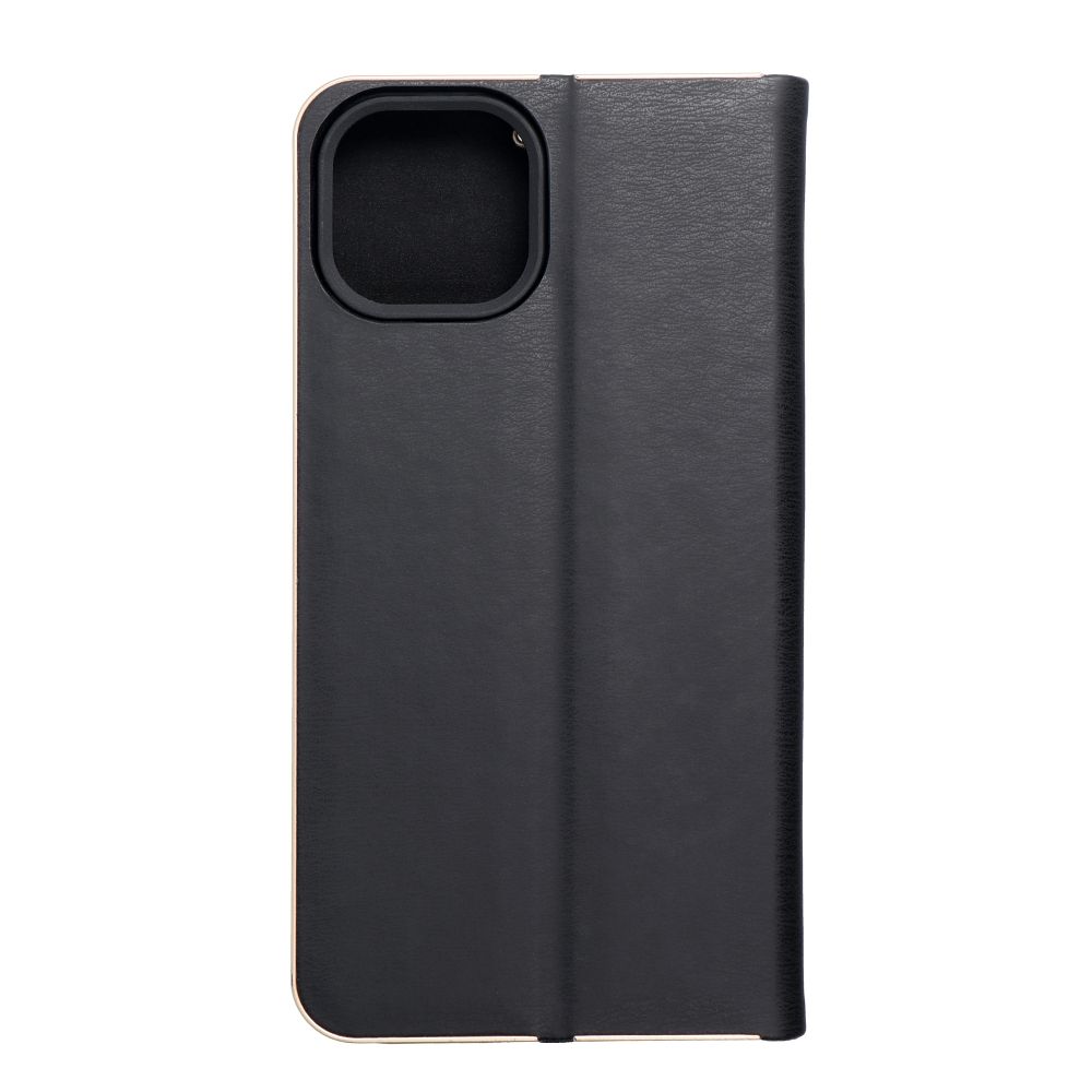 iPhone 14 Wallet Flip Cover Luna – Guld/Sort