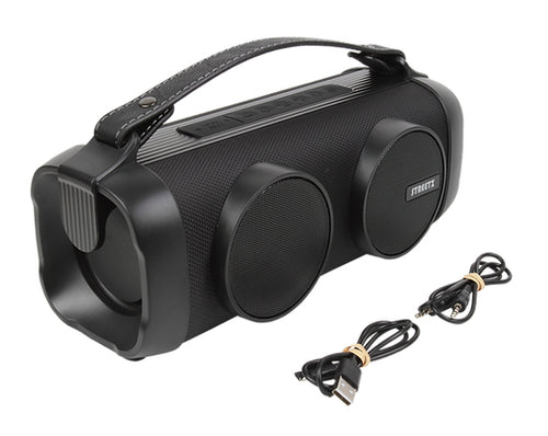 Streetz BoomBox 2x4W BT Sort