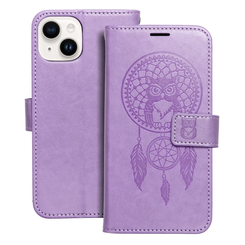 iPhone 14 Wallet Flip Cover Mezzo Dream – Lilla
