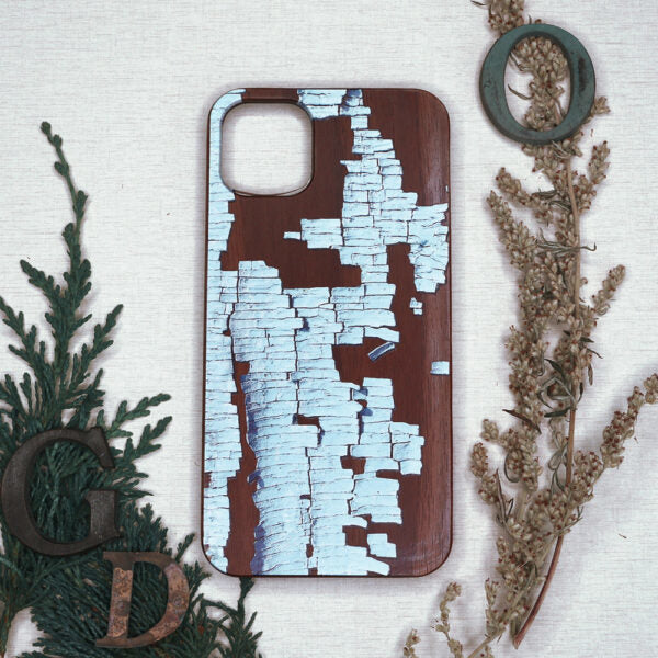 iPhone 11 Pro Max Cover Træ Hvide afskalninger