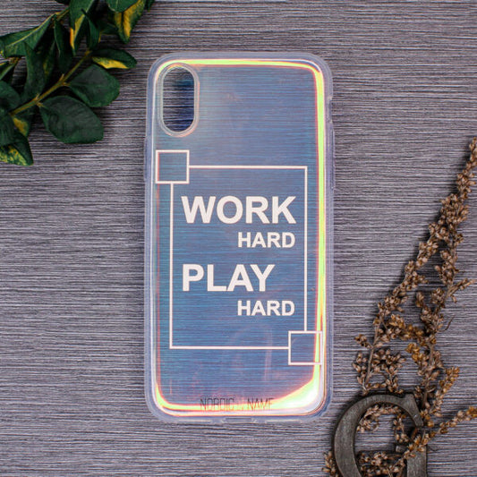 iPhone XR work Hard – Transparent