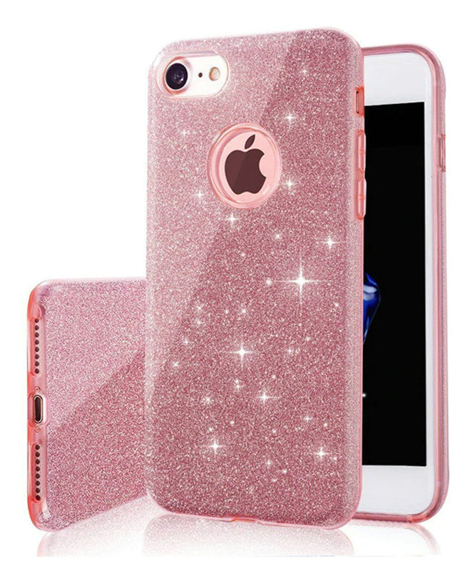 iPhone 17 Pro / 18 Pro Cover Glitter – Pink
