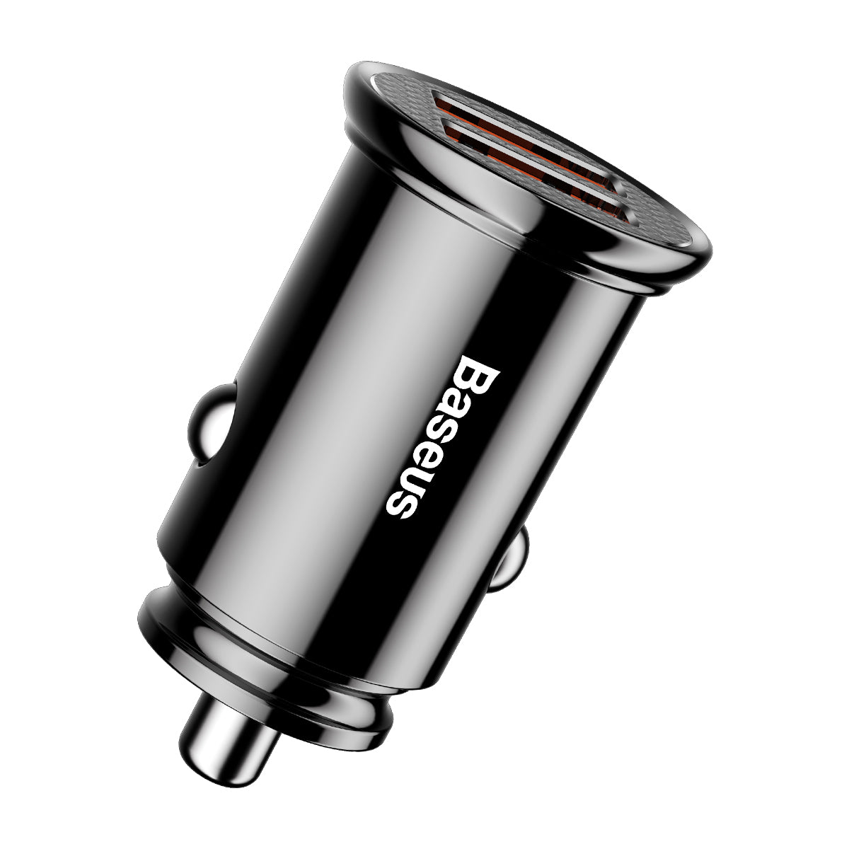 Baseus car charger USB-C - USB black Circular Plastic PD QC 3.0 PPS - billede 2