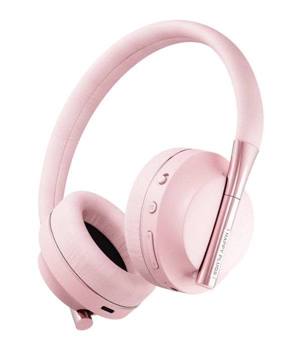Play Høretelefoner Over-Ear 85dB Trådløse Rosa/Guld