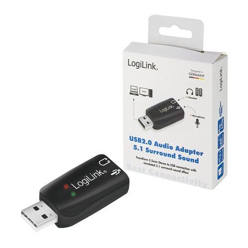 Lydkort USB Logilink