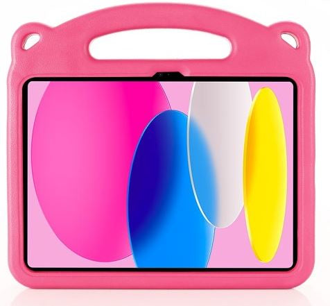 iPad 10,9 - børnecover - handgrip - lyserød