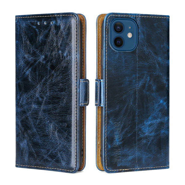 iPhone 11 Pro Wallet Flip Cover – Blå