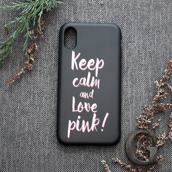 iPhone XR keep Calm And