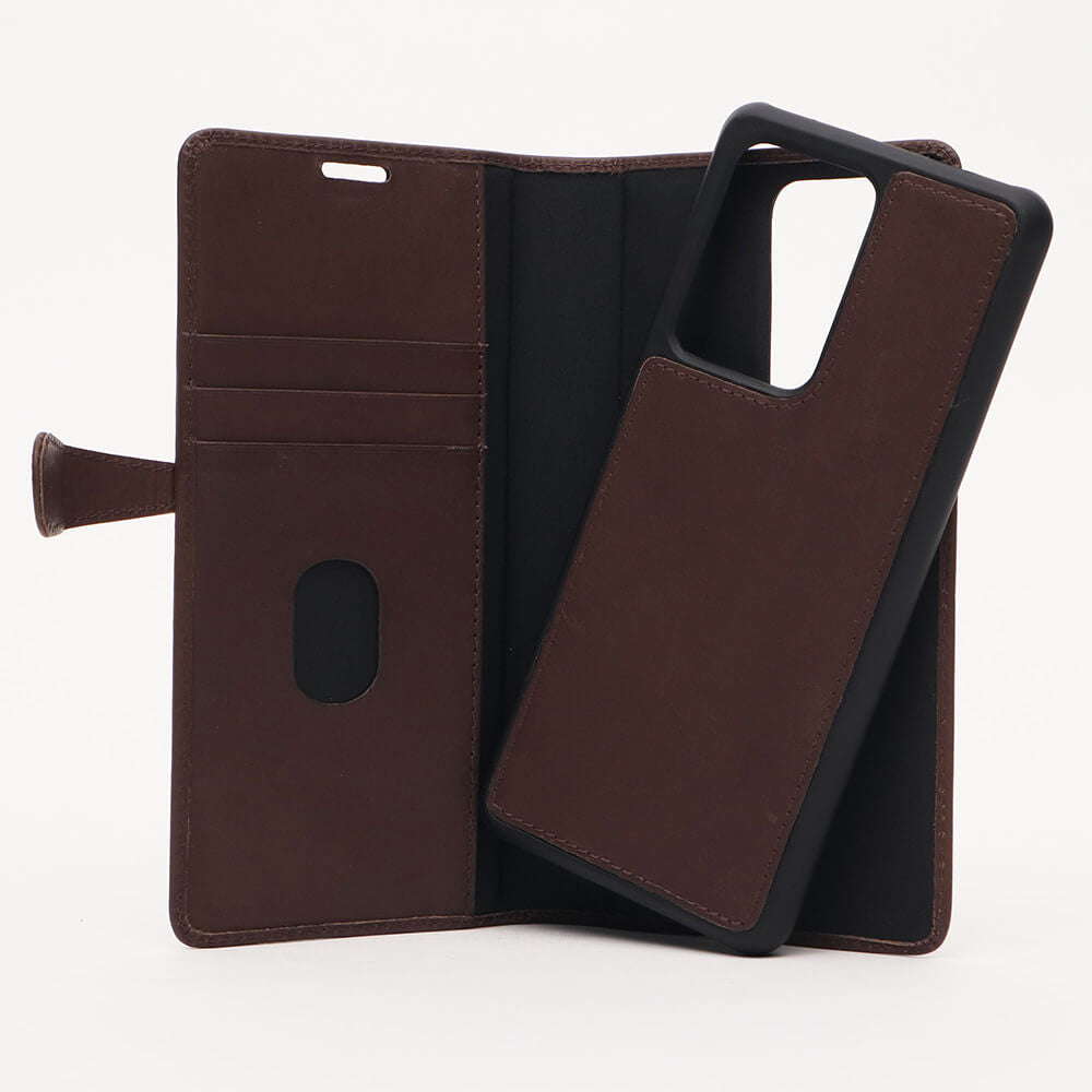 BUFFALO Wallet Brun Læder Samsung S20 Ultra - billede 3