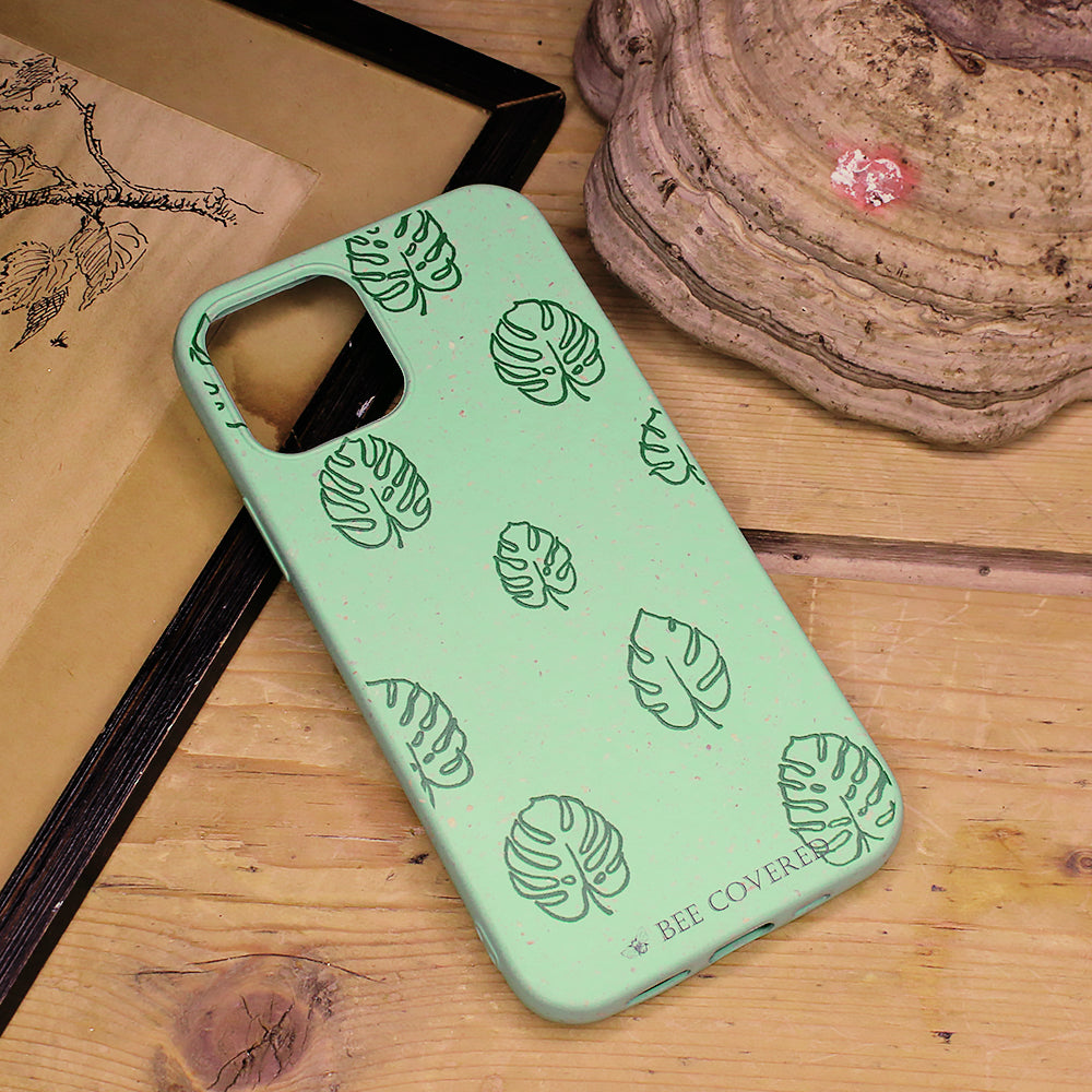 iPhone 12 Mini Cover Grønne Blade
