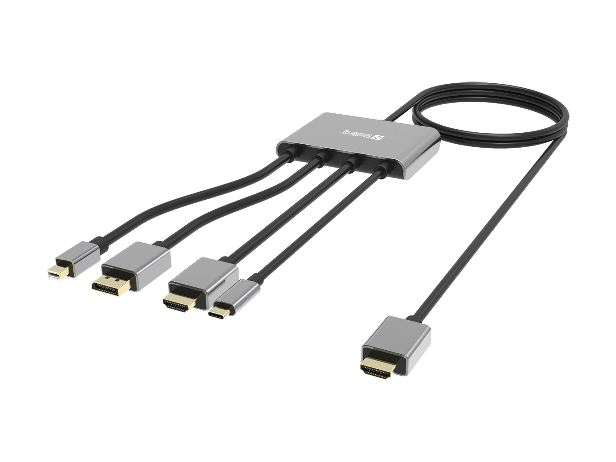Sandberg All-In-1 Display Adapter Hub - billede 4