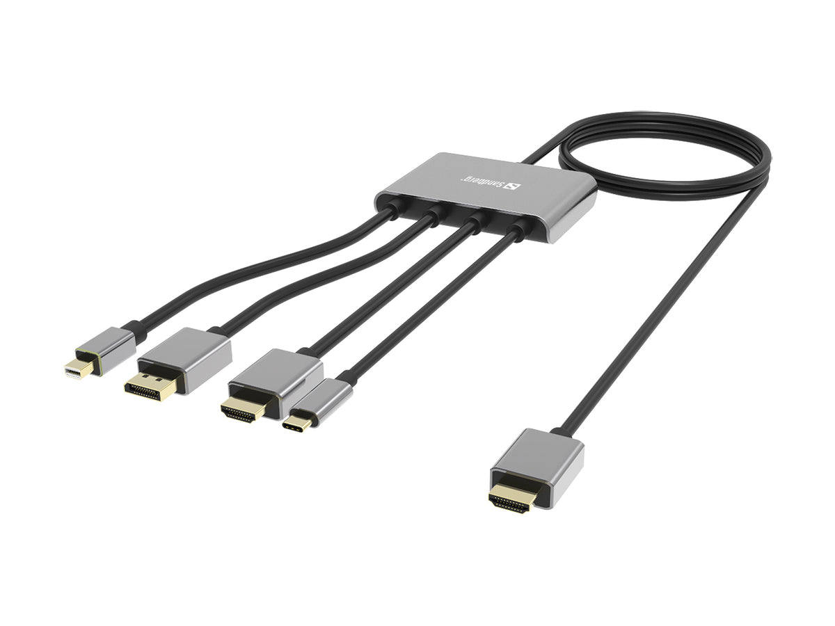 Sandberg All-In-1 Display Adapter Hub - billede 4