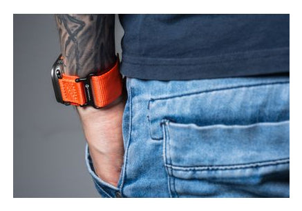 FORCELL Velcro Strap for Apple Watch - Orange - 38/40/41 mm