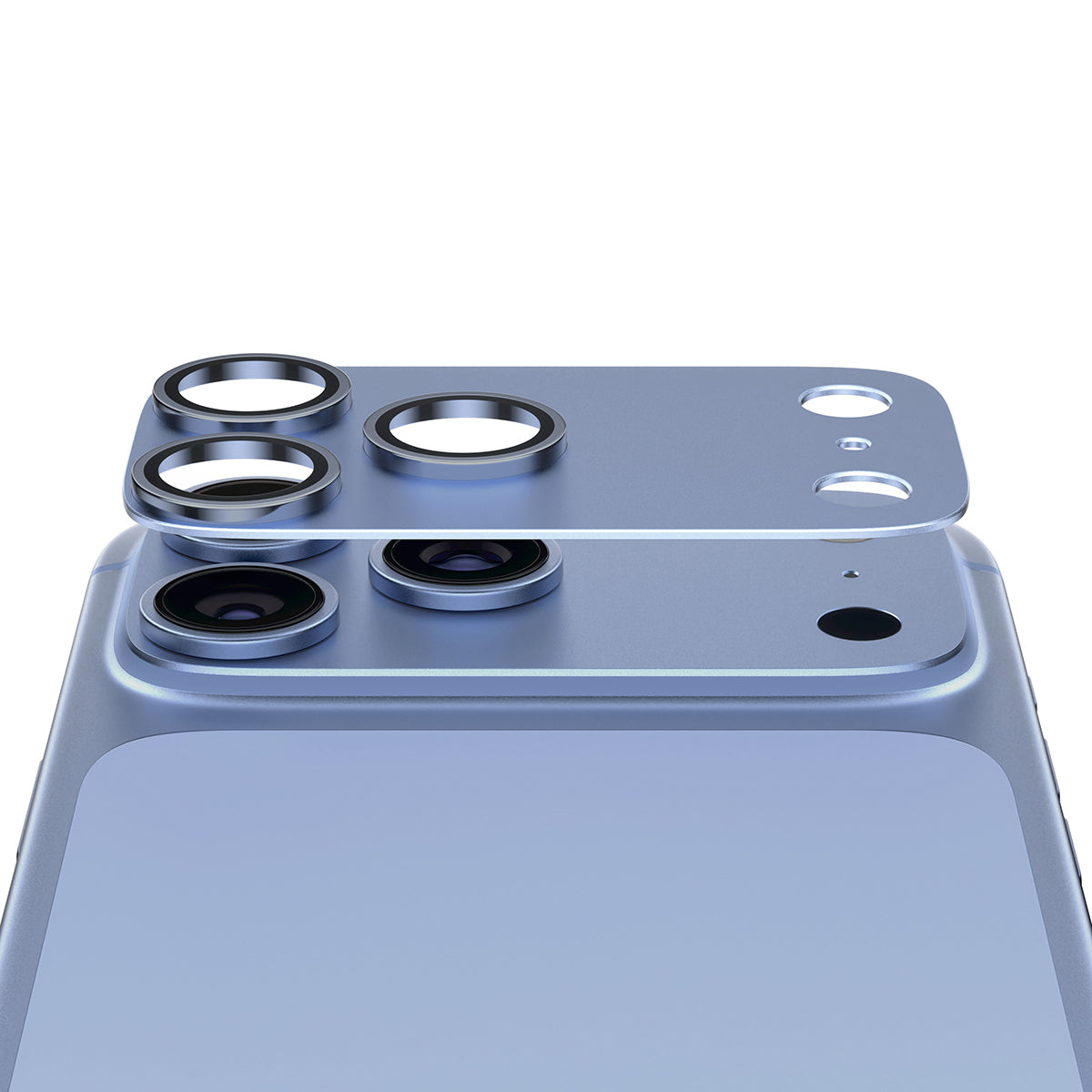 PG Fender Camera Lens Protector Shades of Blue iPhone 18 Pro