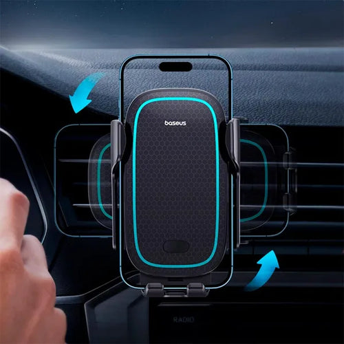 Baseus car holder Milky Way Pro with wireless charging function 15W black