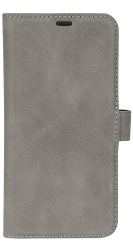 iPhone 6/7/8/SE Cover med kortholder Leath Wall 3 Gr – Grøn/Grå – Essentials