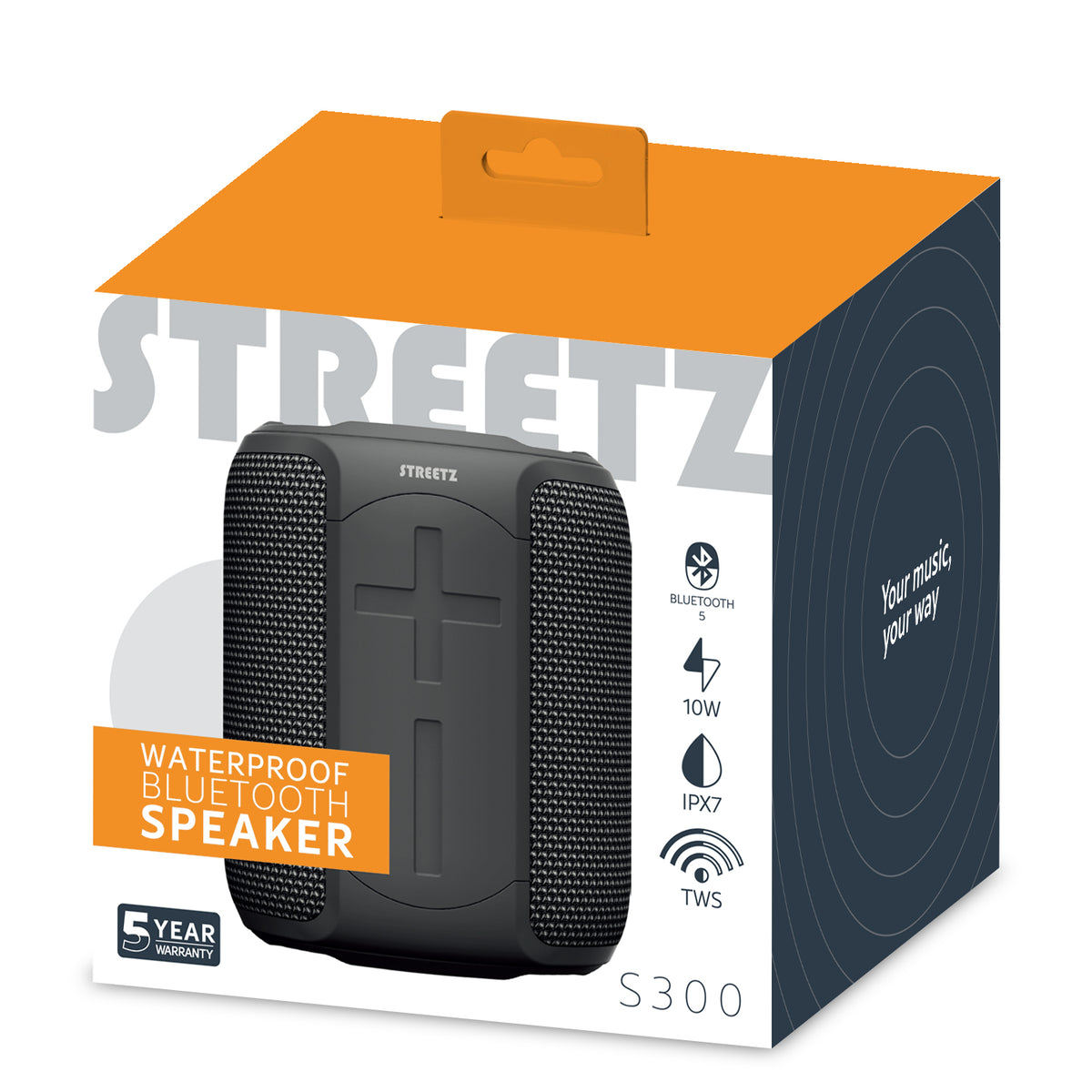 Streetz Portable BT 2x5W Sort - billede 10