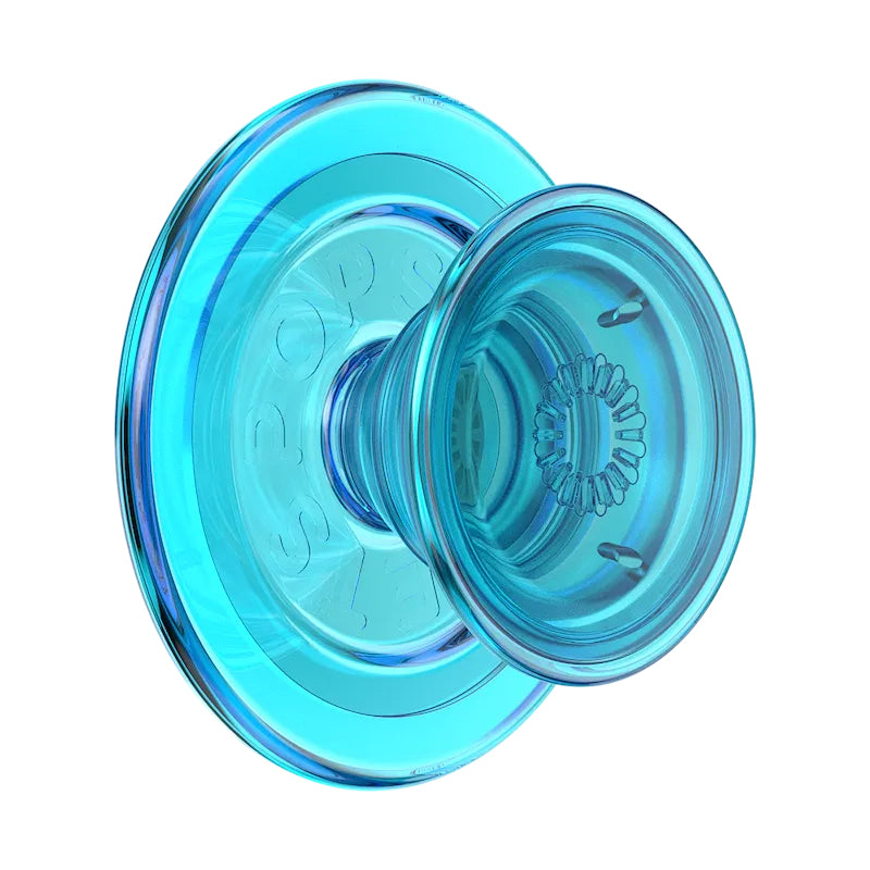 POPSOCKETS PopGrip for Magsafe Electric Blue Translucent