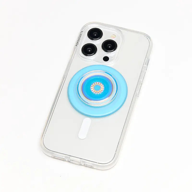 POPSOCKETS PopGrip for Magsafe Opalescent Blue - billede 5
