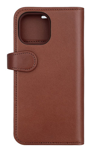 iPhone 15 Cover med kortholder 2in1 3 Magserie – Brun – Buffalo