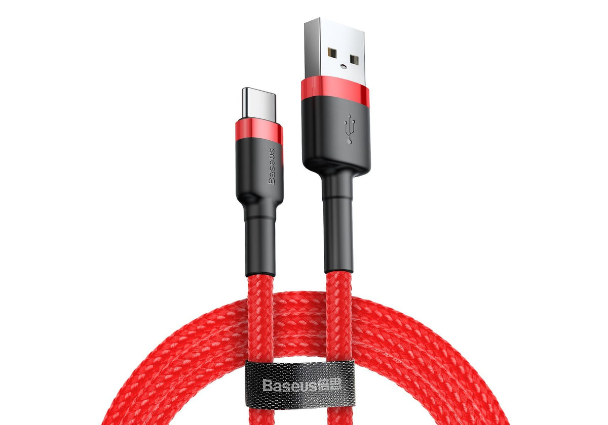 BASEUS Cable - Cafule CATKLF-C09 - USB /Type C 2M red -> CATKLF-AL91