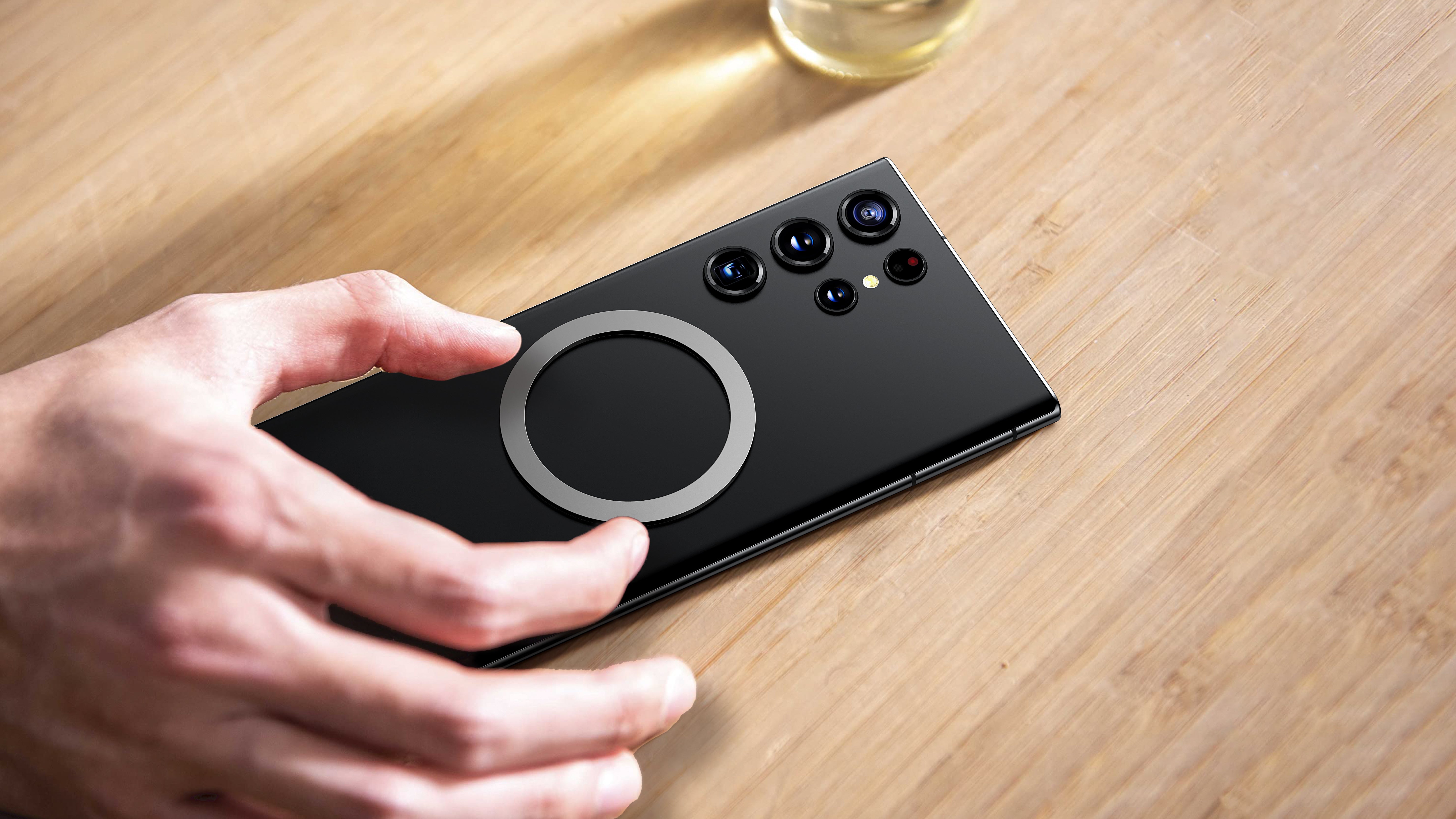 Magnetic Wireless 5000 mAh Snapcam Powerbank