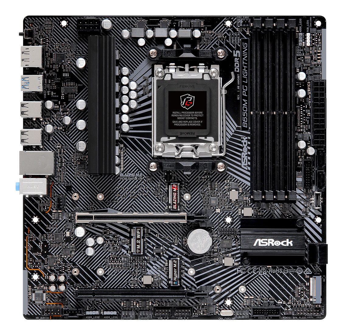 Asrock B650M PG Lightning - billede 2