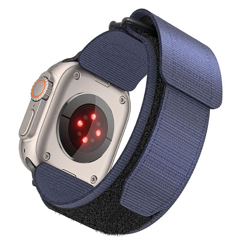 FORCELL Velcro Nylon Strap for Apple Watch - Blue - 38/40/41 mm