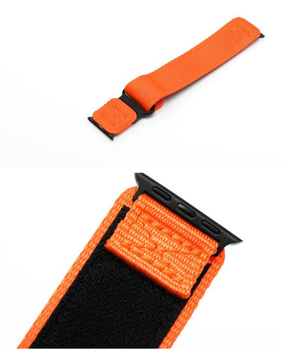 FORCELL Nylon strap for Apple Watch - Orange - 42/44/45/49 mm