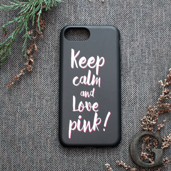 iPhone 7/8/SE Cover keep Calm And