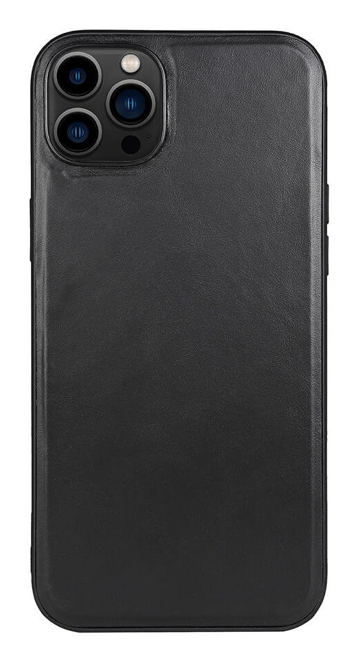 iPhone 14 Plus Læder Cover 6 7 – Sort – Buffalo