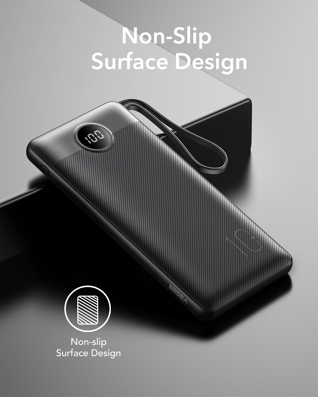 10000mAh Powerbank 3i1 - billede 8