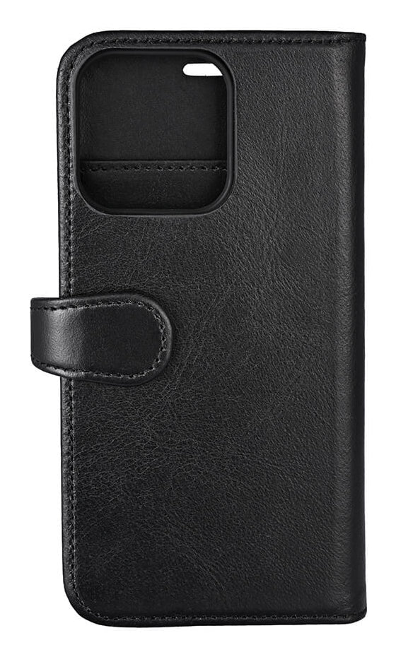 iPhone 13 Pro Læder Wallet Flip Cover – Sort – Buffalo - billede 3
