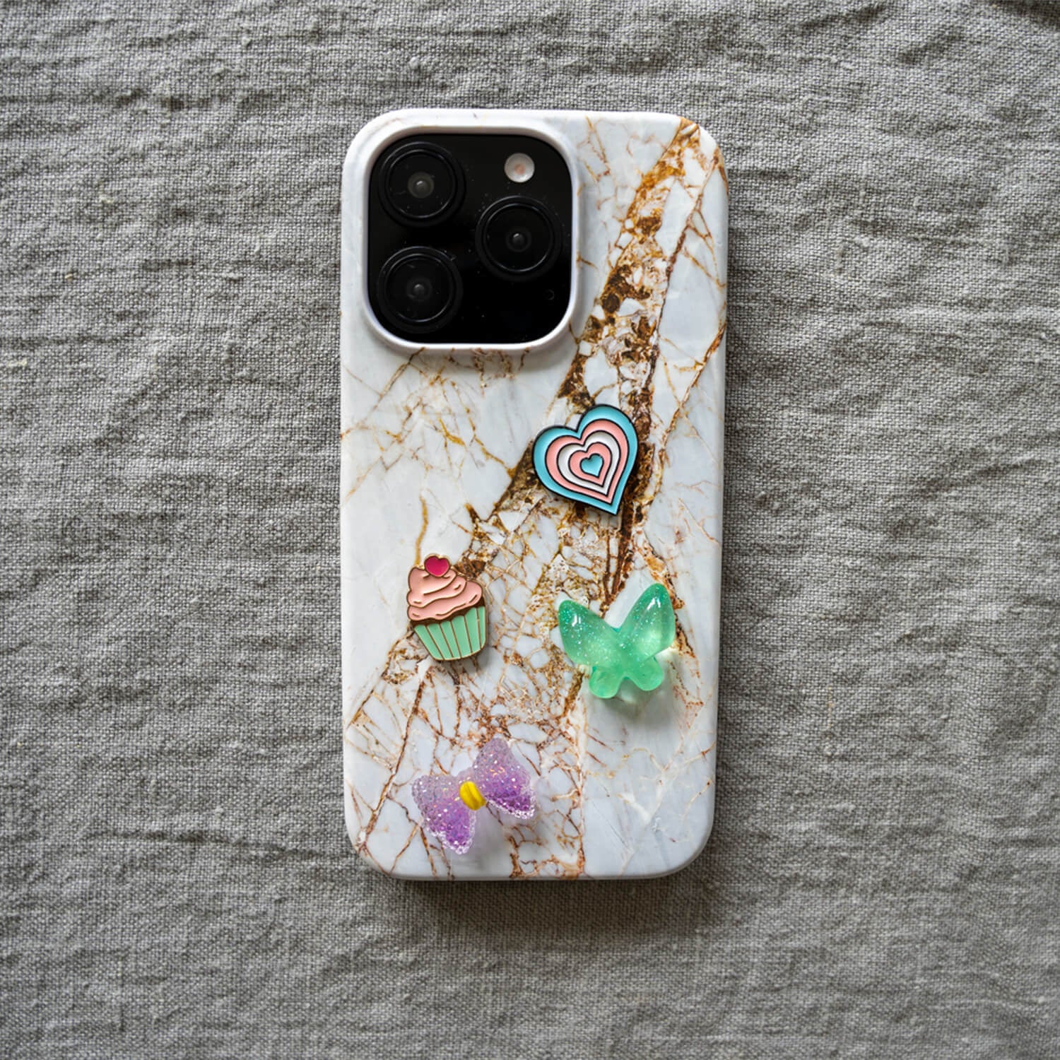 Charms Pimp Your Phone Metal og Plastik 4 stk - billede 4